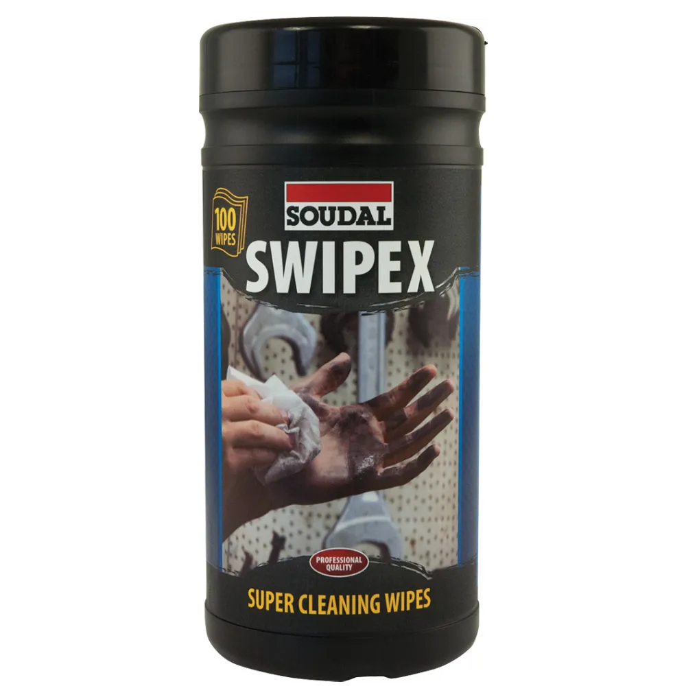 lingettes nettoyantes soudal swipex